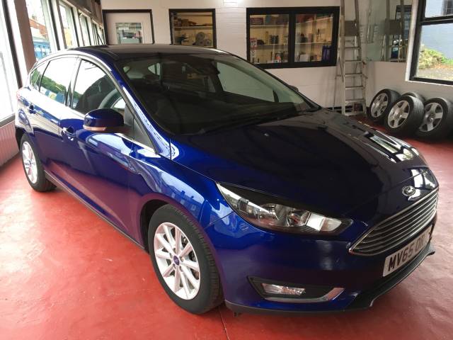 Ford Focus 1.5 TDCi 120 Titanium 5dr Hatchback Diesel Blue