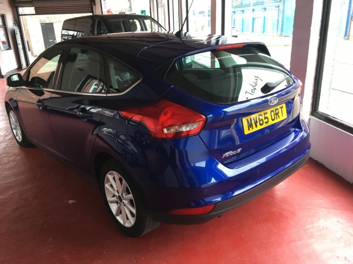 Ford Focus 1.5 TDCi 120 Titanium 5dr Hatchback Diesel Blue