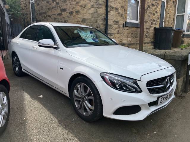 Mercedes-Benz C Class 2.0 C350e Sport 4dr Auto Saloon Hybrid White